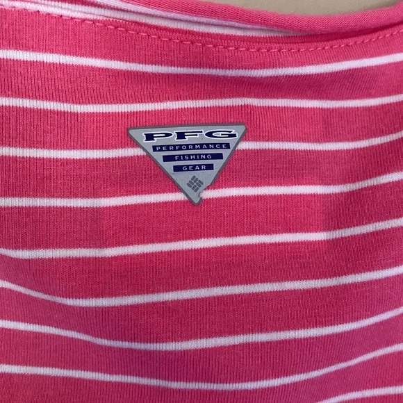 Columbia, XL, pink & white striped dress - Picture 8 of 8